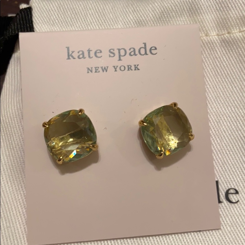 NWT authentic KS Sea Blue Studs